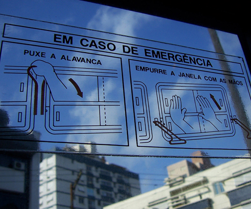 Pontuações para passageiros, (tele)transportadores e (vítreas)imagens