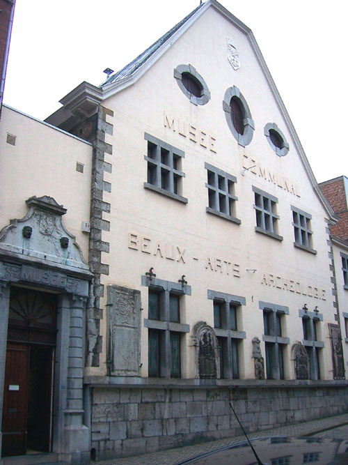 Vista externa do Musée des Beaux-Arts de Verviers, Bélgica.